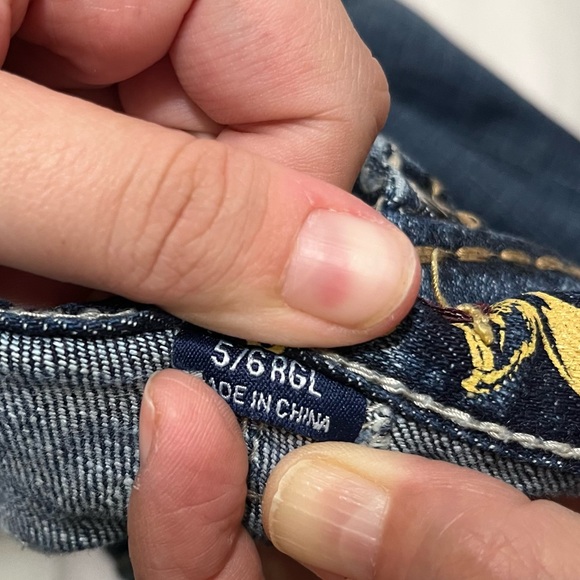 Maurices Y2K Low Rise Thick Stitch Bootcut Flare Flap Pocket Jeans - Picture 11 of 11